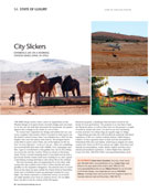 City Slickers - Luxury Travel and Style Magazine - June 2007 title=